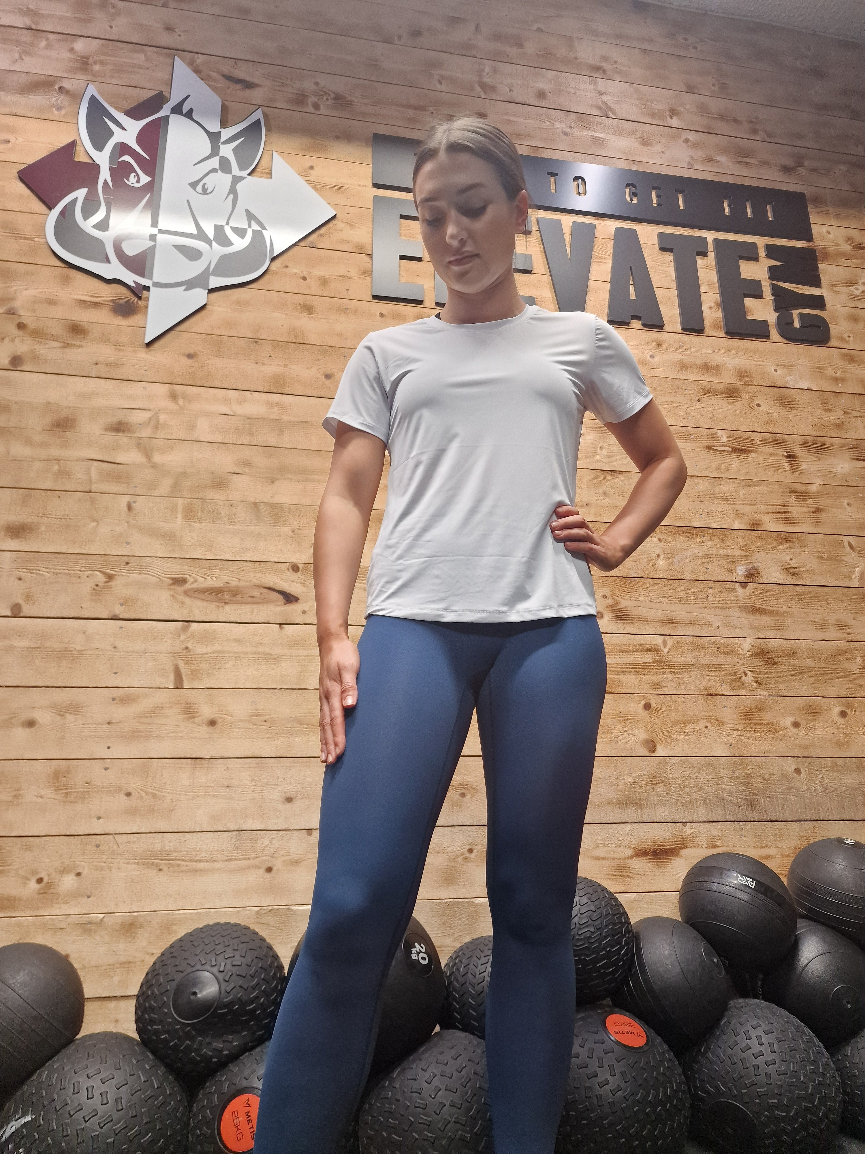 Core Blue leggings
