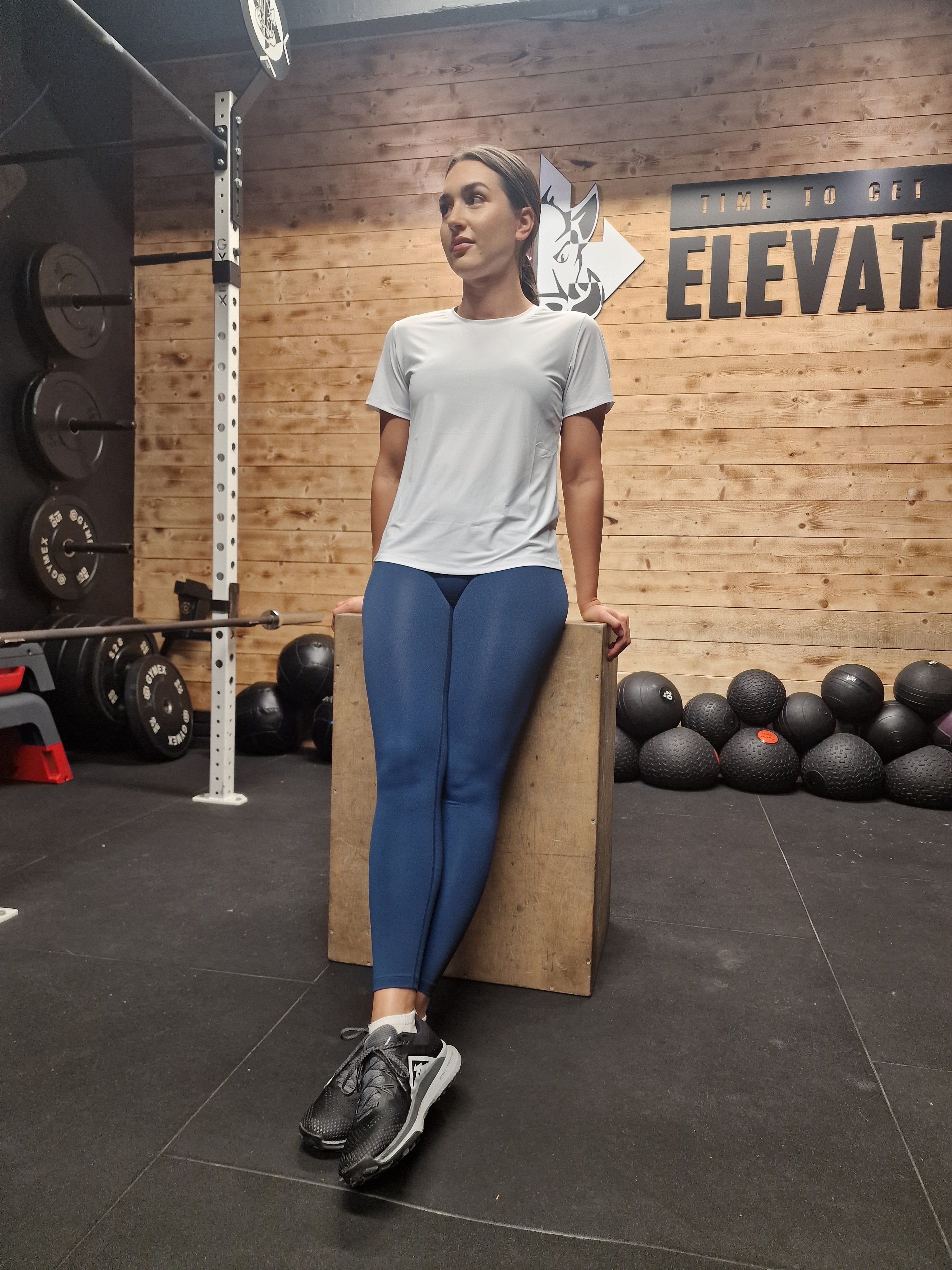 Core Blue leggings