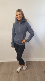 Load image into Gallery viewer, Fleece Full Zip jacket with Hood
