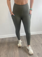 Load image into Gallery viewer, Matrix High Waisted Pocket Leggings
