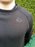 Load image into Gallery viewer, Signature Black Unisex Jumper
